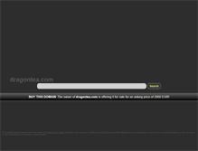 Tablet Screenshot of dragontea.com
